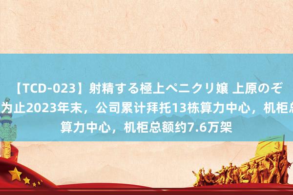 【TCD-023】射精する極上ペニクリ嬢 上原のぞみ 滋润科技：为止2023年末，公司累计拜托13栋算力中心，机柜总额约7.6万架