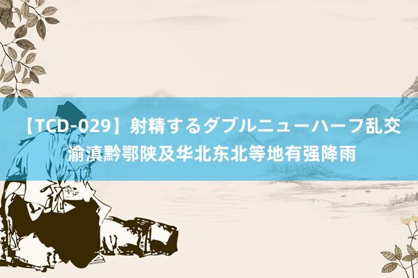 【TCD-029】射精するダブルニューハーフ乱交 渝滇黔鄂陕及华北东北等地有强降雨