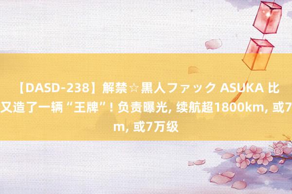 【DASD-238】解禁☆黒人ファック ASUKA 比亚迪又造了一辆“王牌”! 负责曝光， 续航超1800km， 或7万级