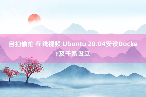 自拍偷拍 在线视频 Ubuntu 20.04安设Docker及干系设立