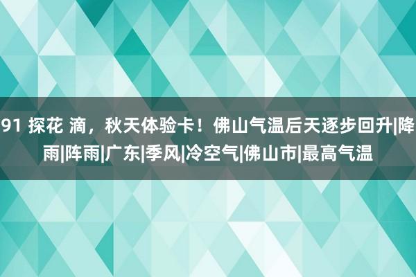 91 探花 滴，秋天体验卡！佛山气温后天逐步回升|降雨|阵雨|广东|季风|冷空气|佛山市|最高气温